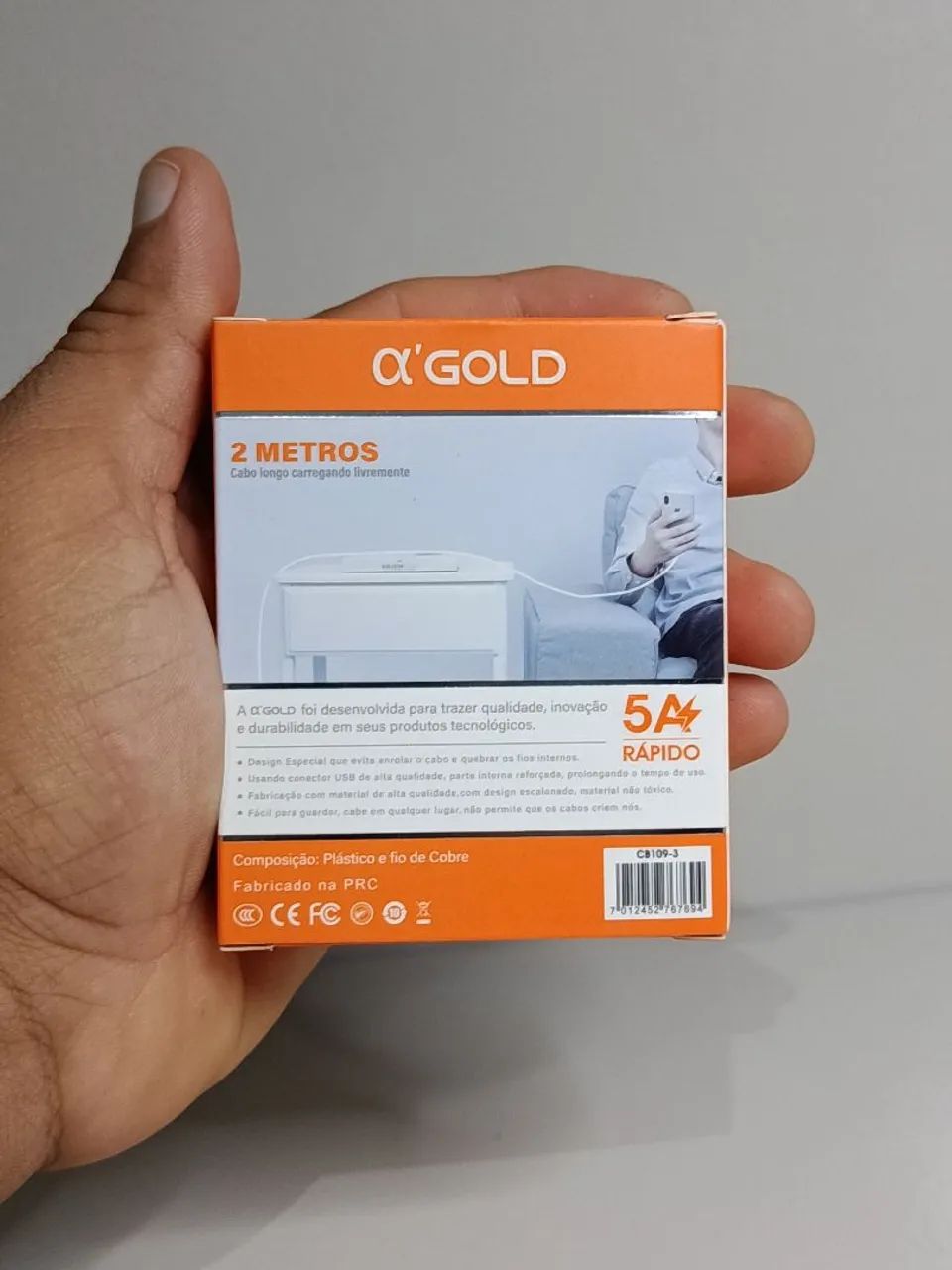 Cabo USB-C Rápido - Compatível com Controles Xbox Séries S/X e PS5 - Foto 5
