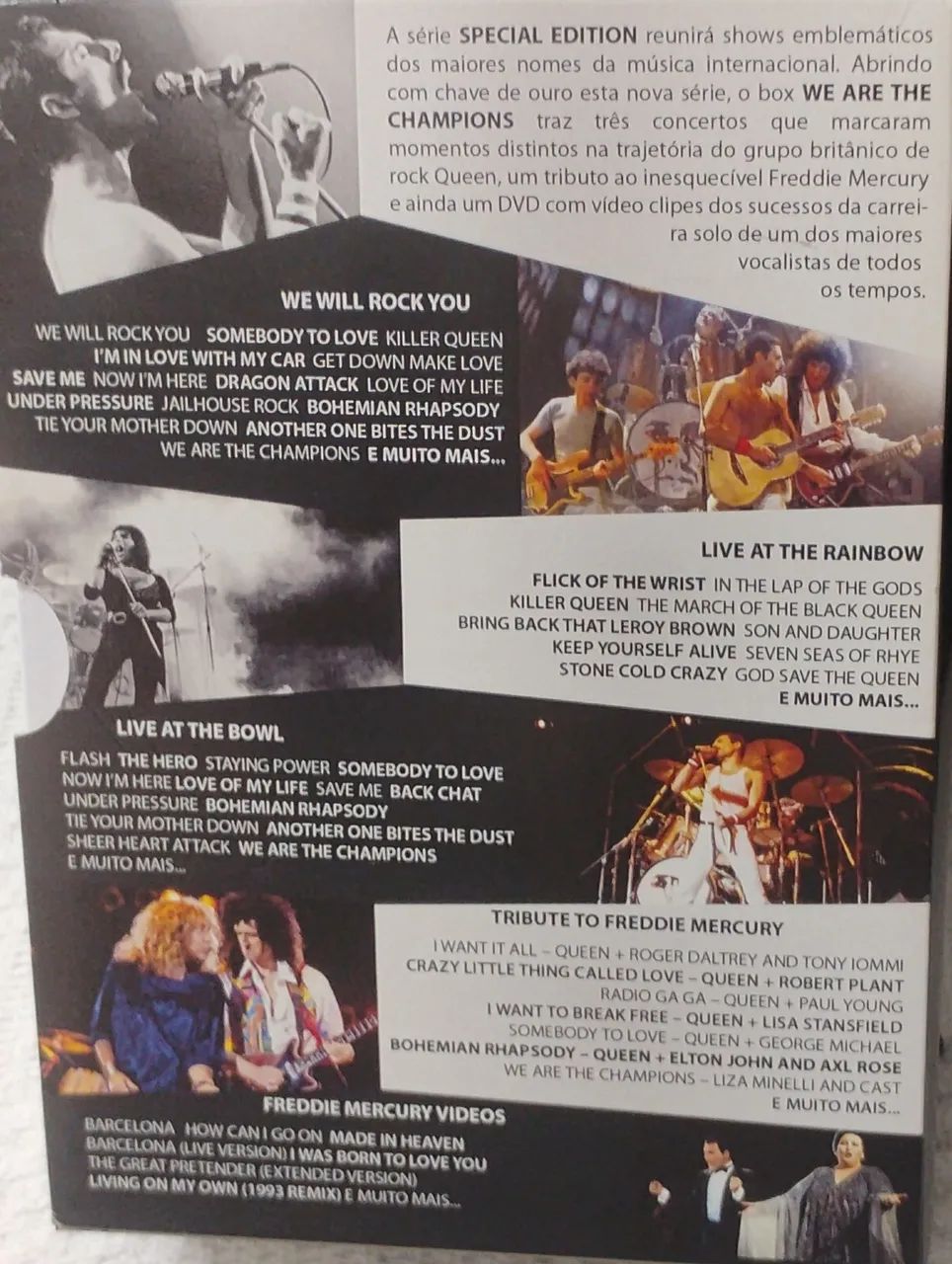 Freddie Mercury 10CD+2DVDセット Freddie Mercury The Solo Collection (10cds+2dvds) (novo