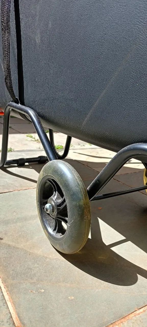 Vendo carrinho pra transportar maca de massagem  - Foto 3