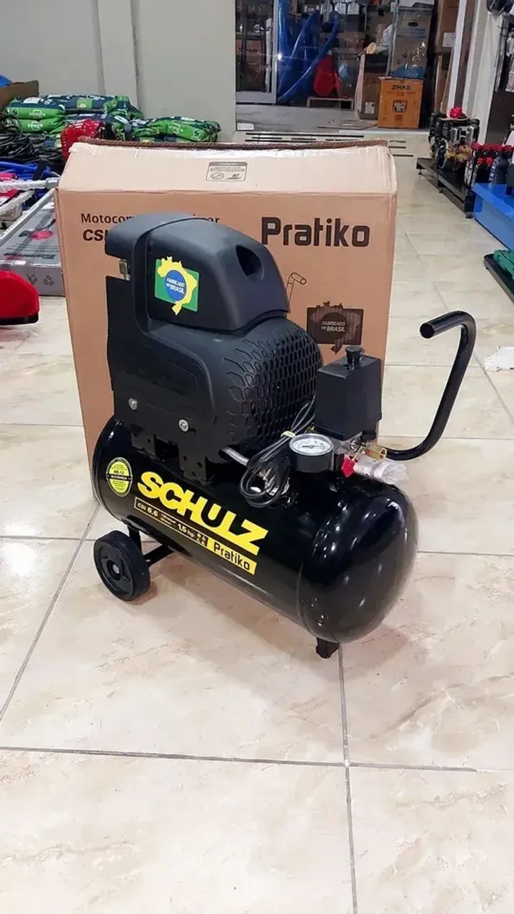 Compressor de 20L 1.5hp 120psi Schulz (Loja) - Foto 2