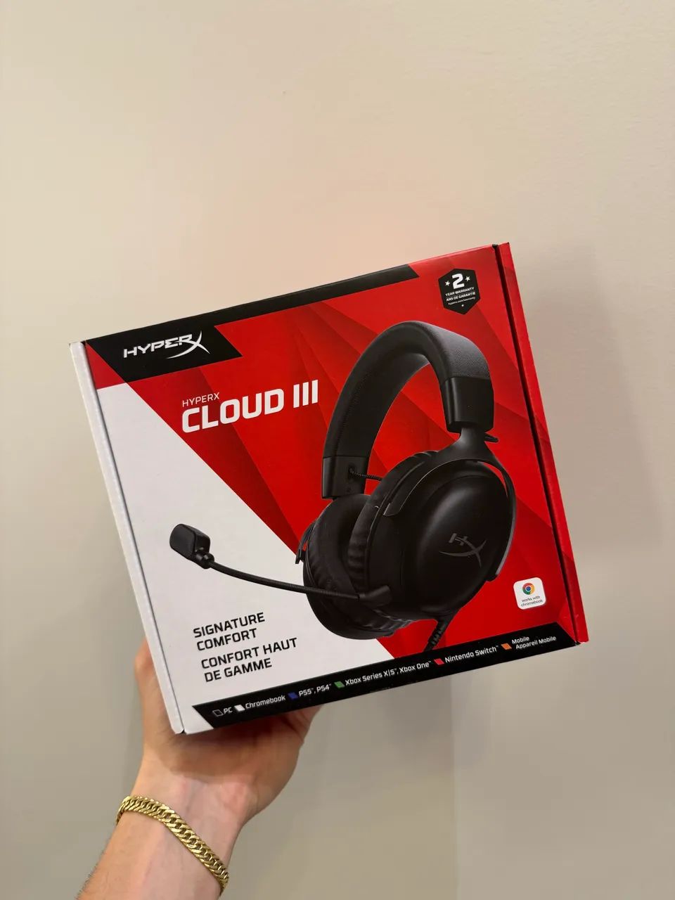 Fone Hyperx Cloud 3 Lacrado
