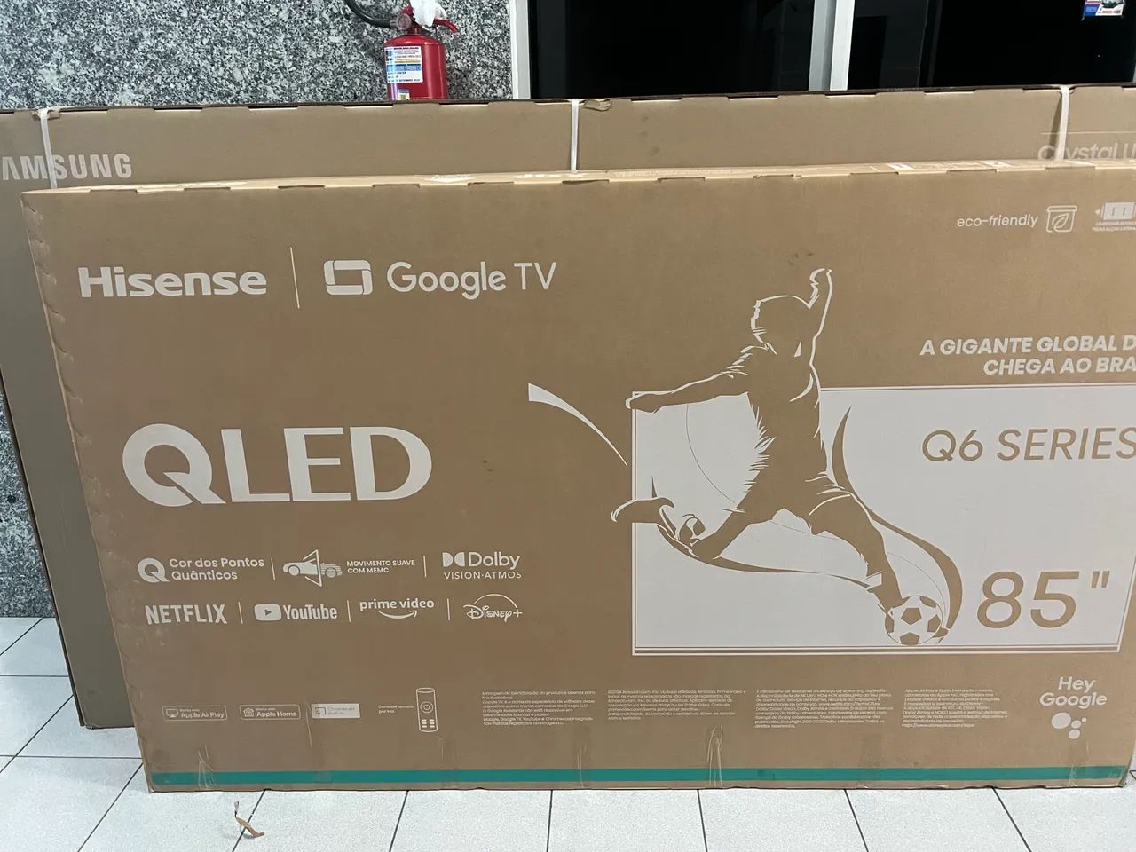 Tv Hisense 85 Polegadas Nova Lacrada com NF  - Foto 3