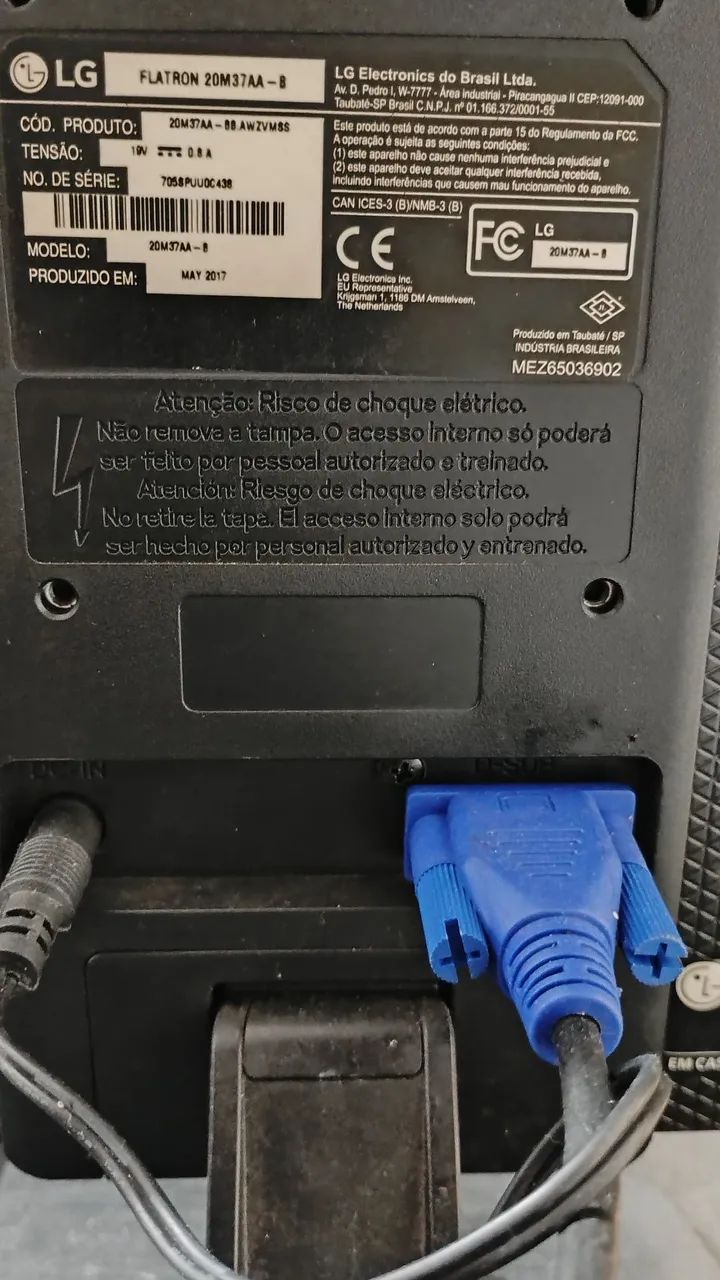 Monitor LG 20 polegadas VGA - Foto 3