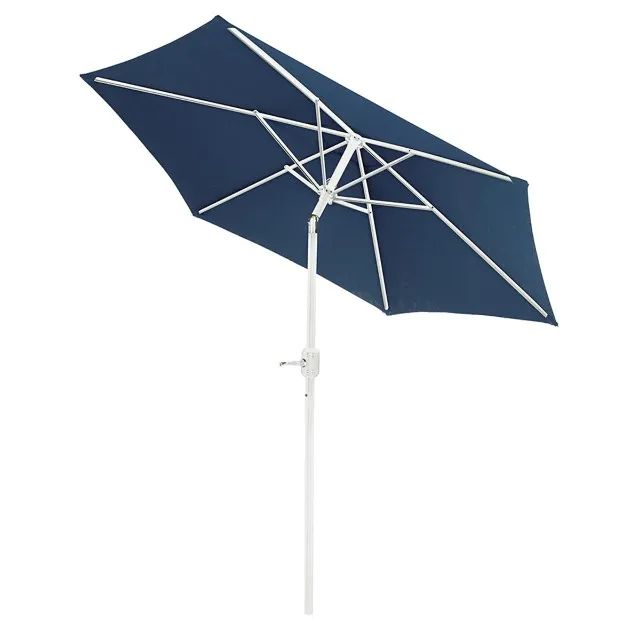 Ombrelone Aço Com Manivela 2,4M Azul 409221 Mor - Foto 3