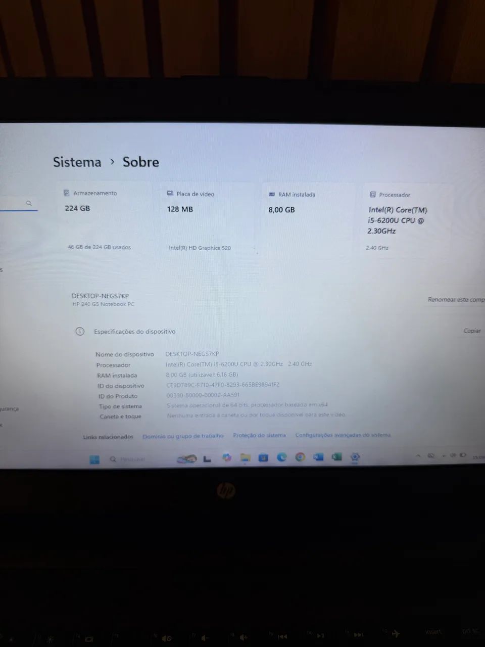 Notebook Samsung Book I3 11ª - Foto 3