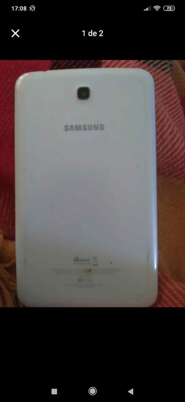 Tablet Samsung branco  - Foto 2