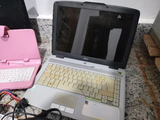 Notebook + Fontes + Hd e leitor e + para Retirada de Peças - Foto 2