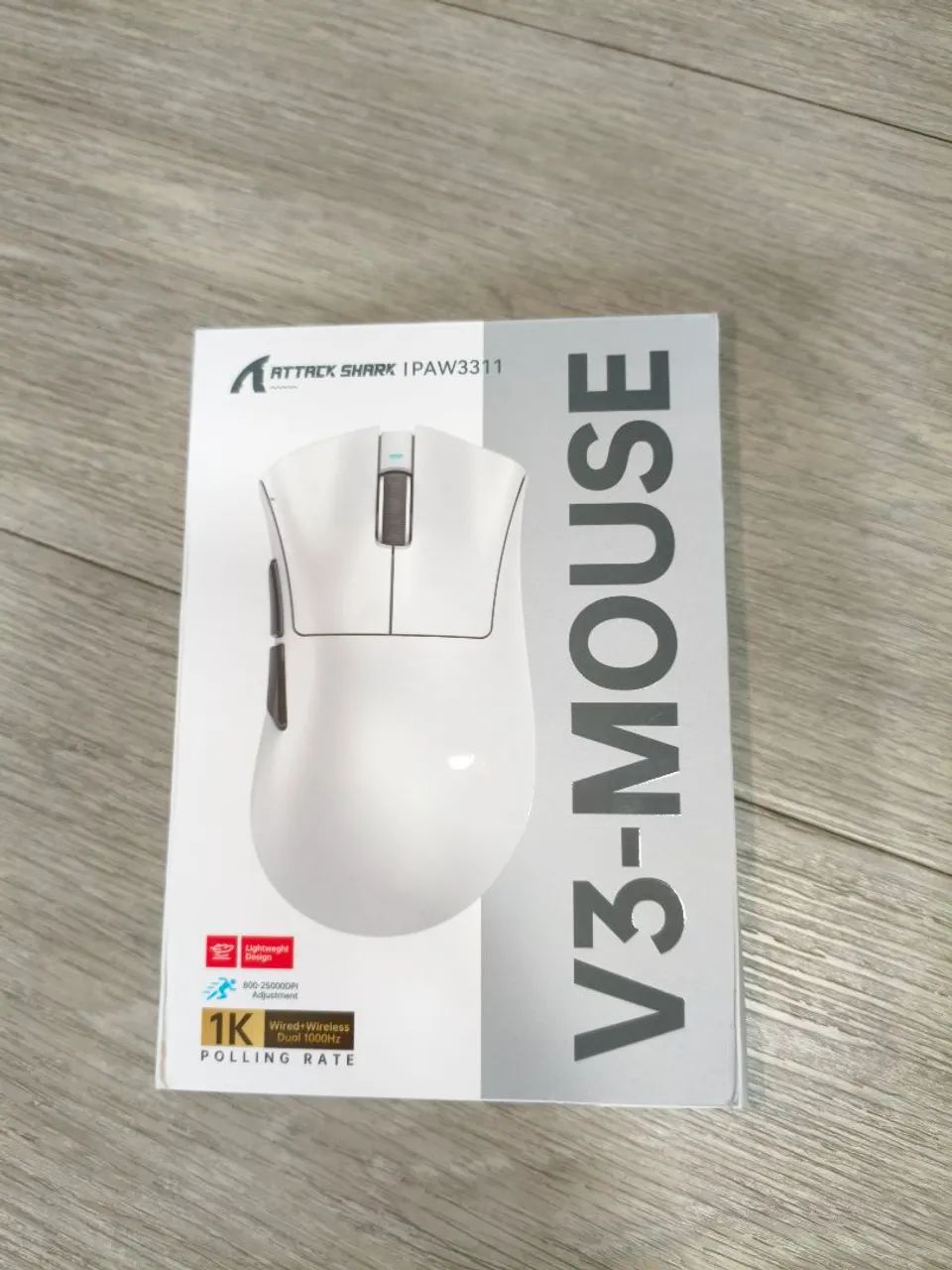 Mouse Attack Shark V3 novo