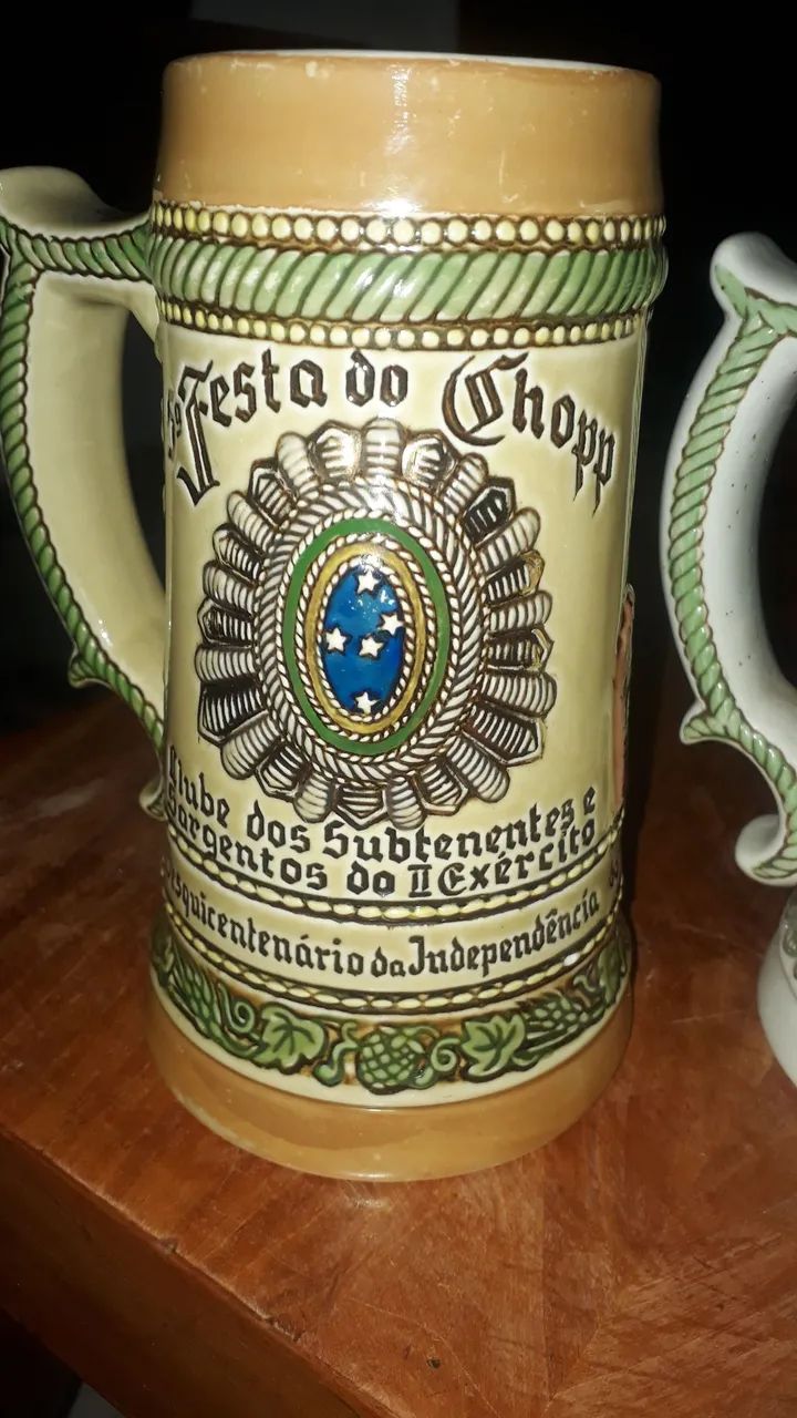2 caneca ceramart antiga  - Foto 2