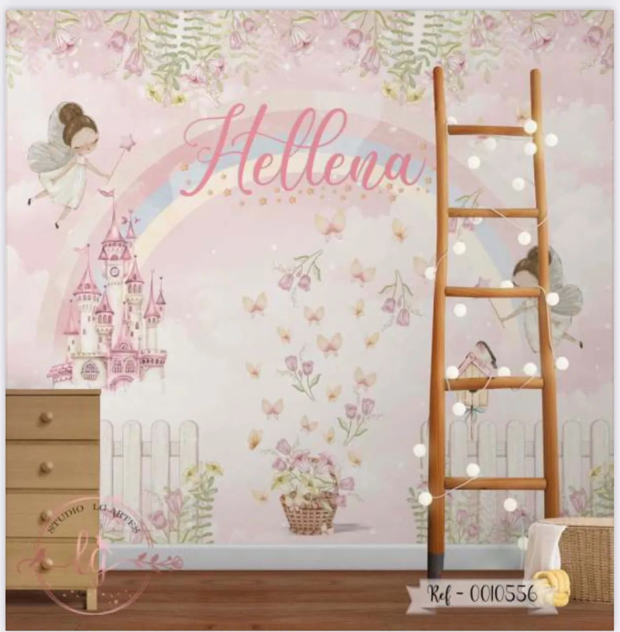 Papel de parede infantil 