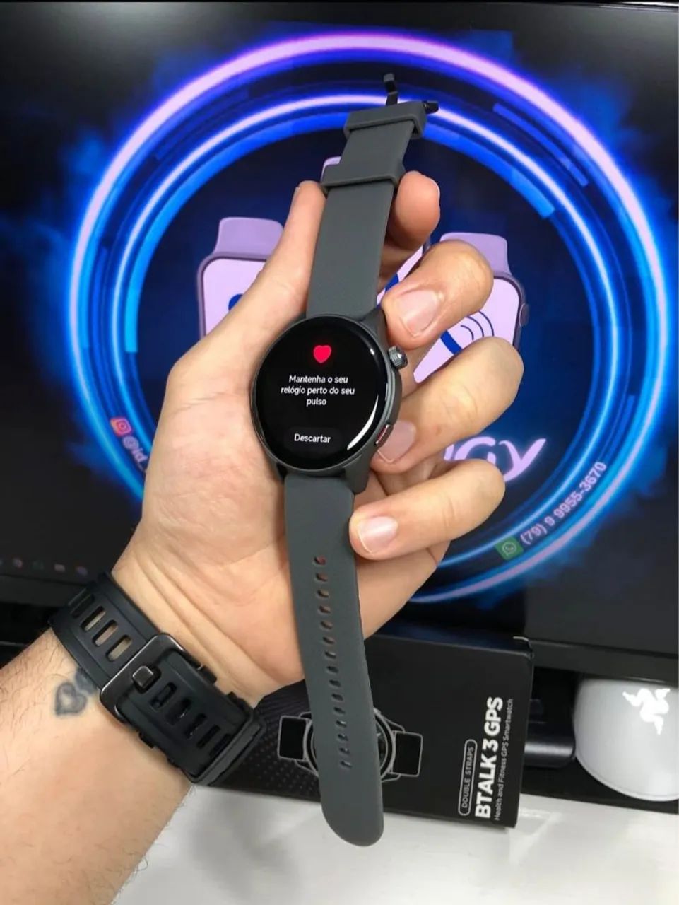 Zeblaze GPS integrado - smartwatch  - Foto 5