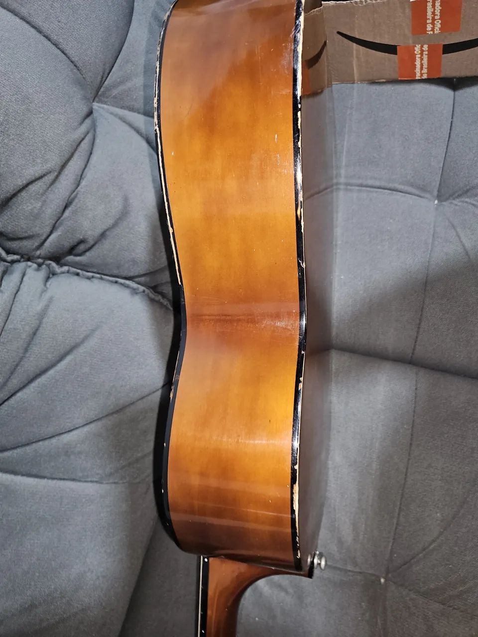 Violão Michael Clássico Acústico - Funcionando - Ótimo para Estudos - Foto 5