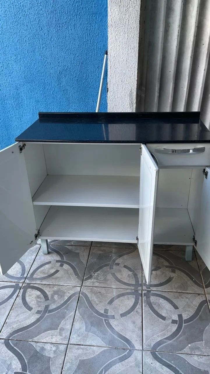 Balcão de aço Itatiaia usado 400$ - Foto 2