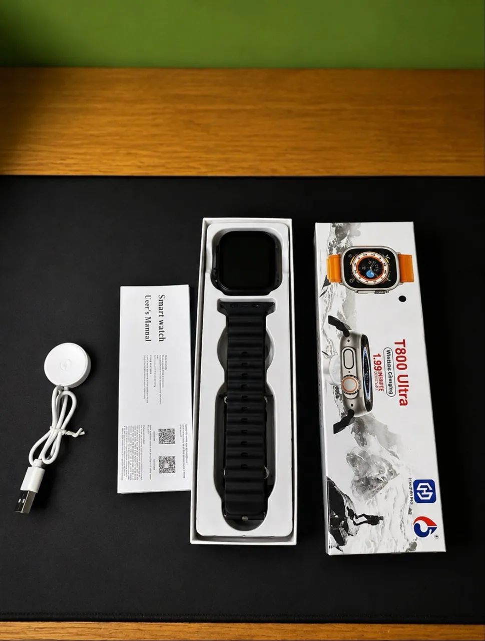 SMARTWATCH T800 - TECNOLOGIA, ESTILO E PRATICIDADE! ? - Foto 2