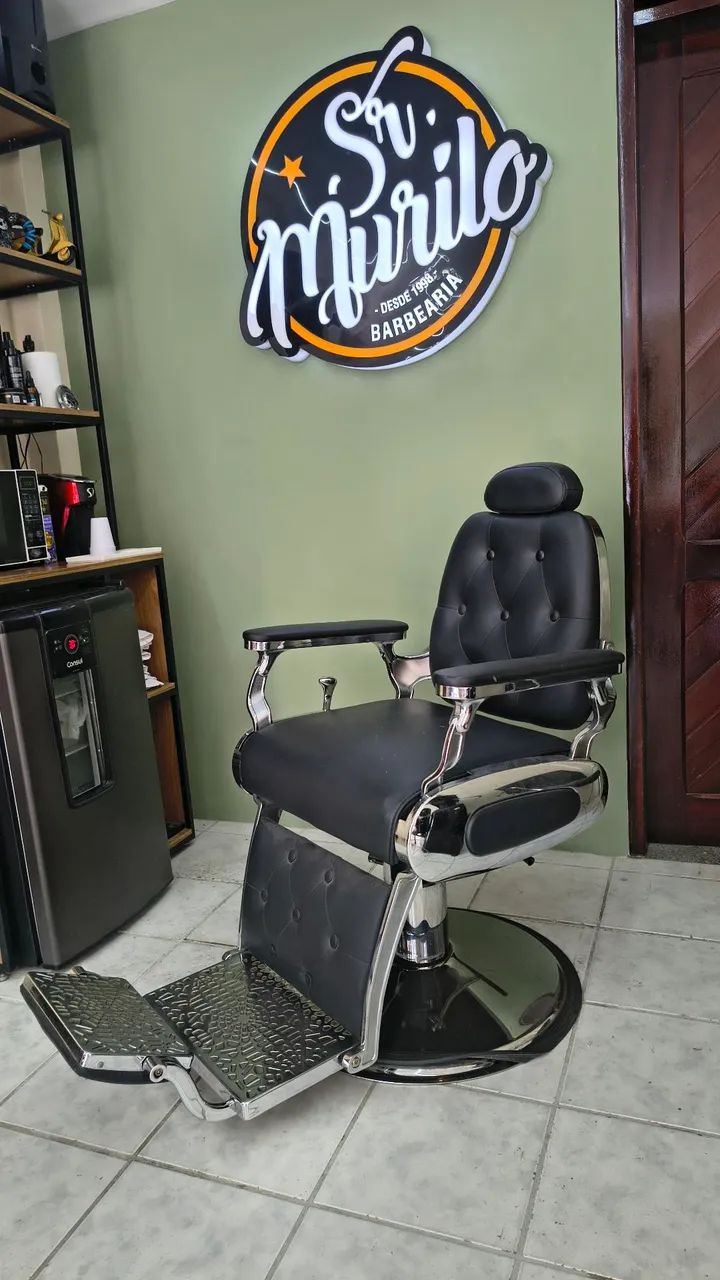 Cadeira de barbeiro  - Foto 2