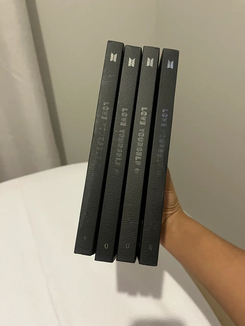 SET álbum bts Y-O-U-R  (4 álbuns),love yourself  - Foto 3