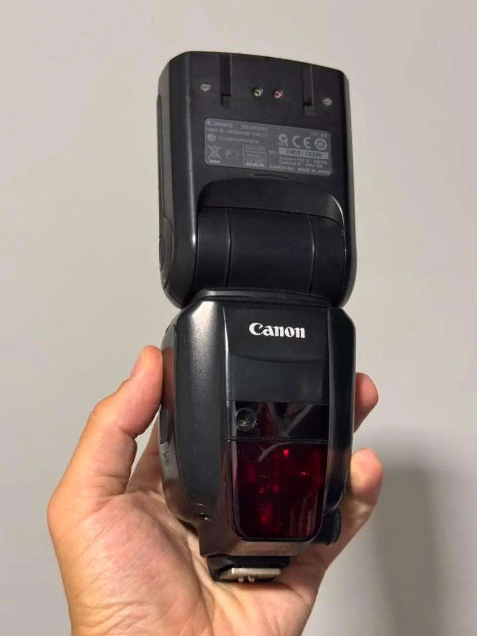 Flash Canon Speedlite 600ex-rt Original Com Rádio Transmissor - Foto 4