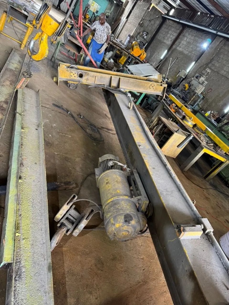 PONTE ROLANTE TALHA DEMAG 10 TONELADAS