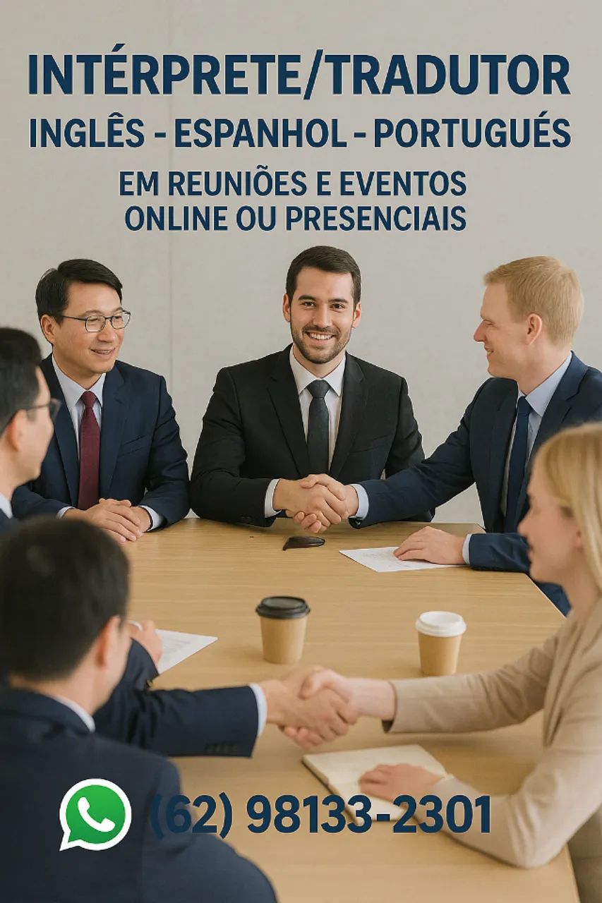 Tradutor, intérprete e professor de INGLÊS e ESPANHOL em Pirenópolis
