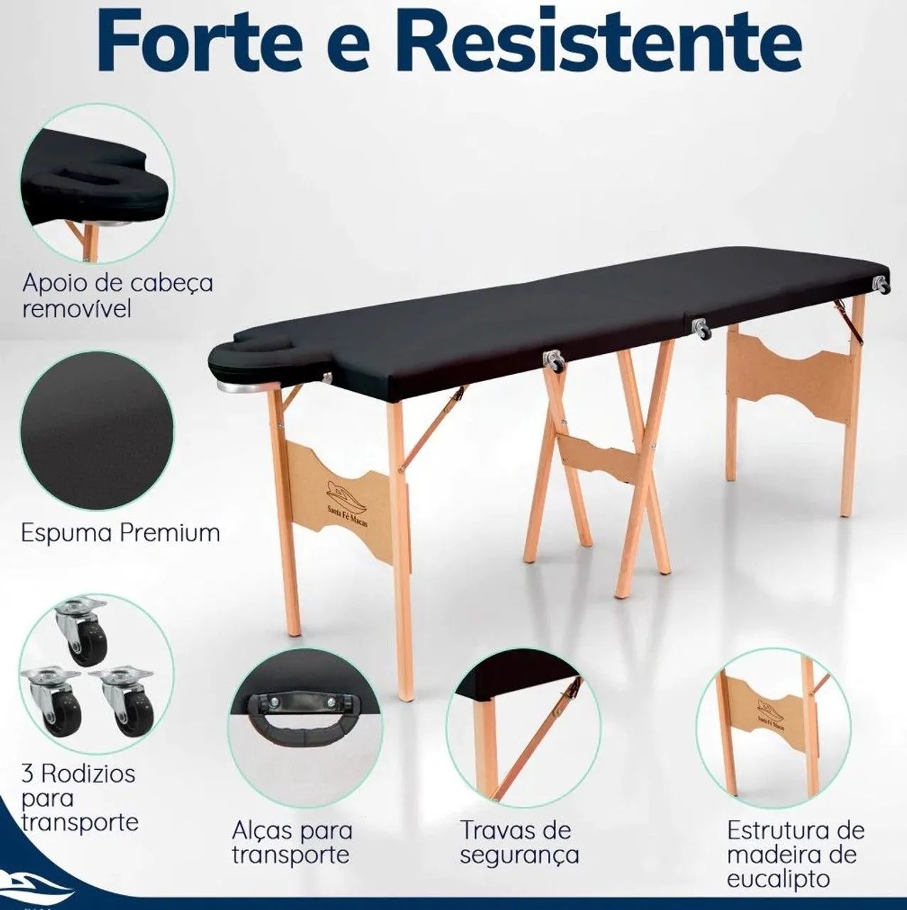 Maca portátil Santa Fé  - Foto 3