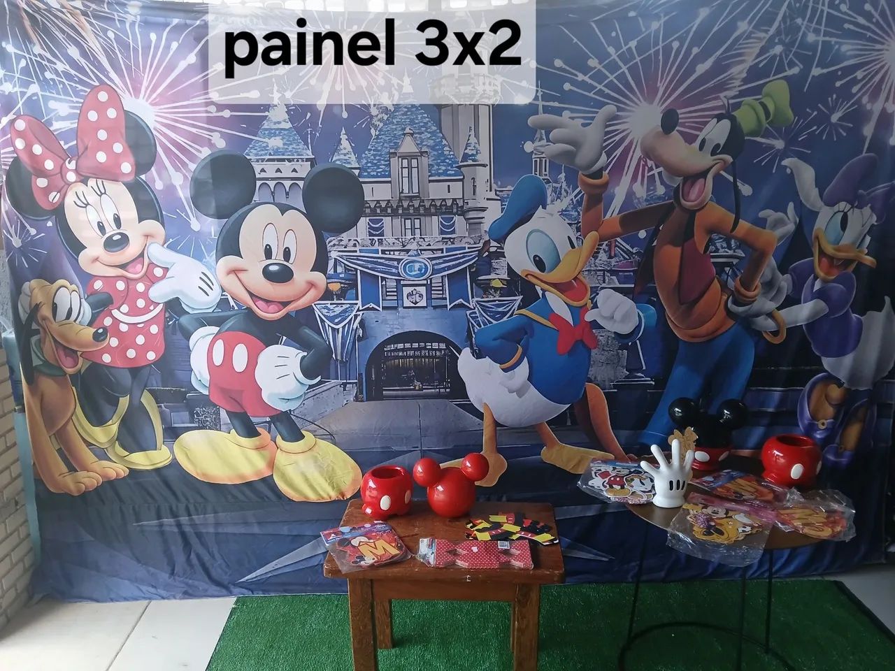 MICKEY MOUSE  FEDTA INFANTIL 