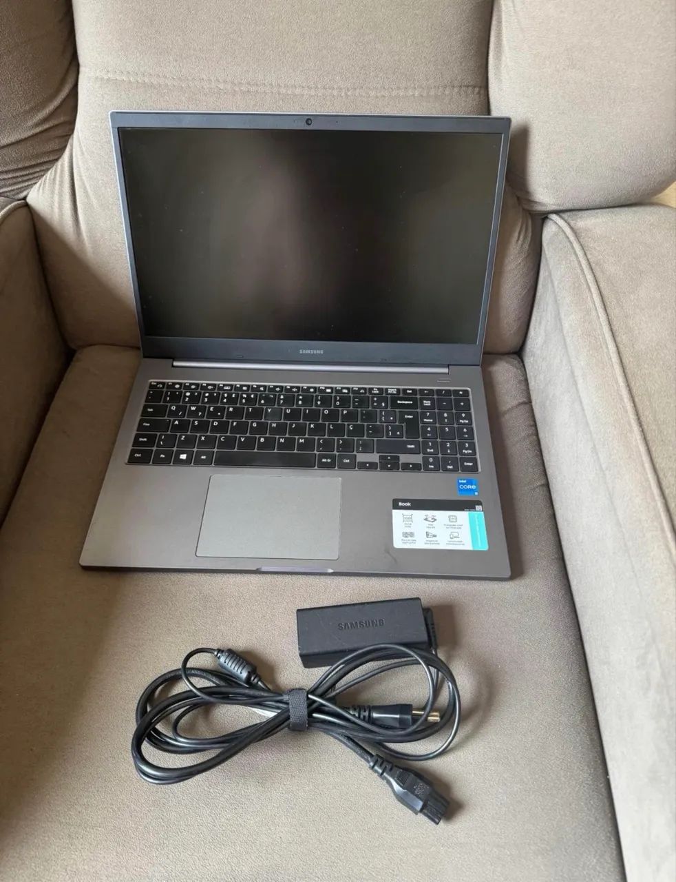 Notebook Samsung Book NP550XDA-KF2BR Intel Core i5