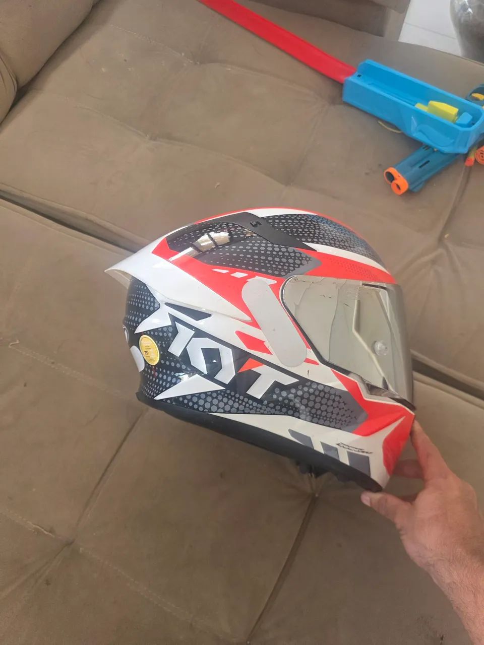 Capacete kyt r2r - Foto 4