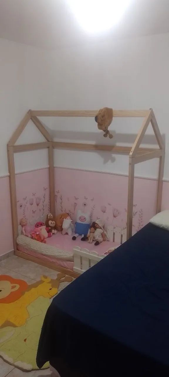 Cama montessoriana + colchão 