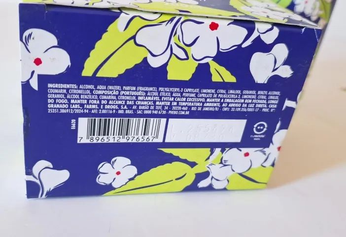 deo colônia phebo verbena tropical 200ml - Foto 2