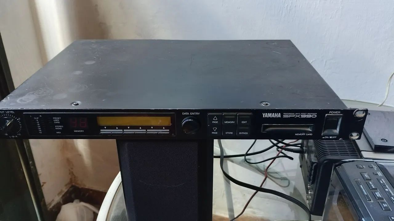 Yamaha SPX990  processador digital profissional  - Foto 4