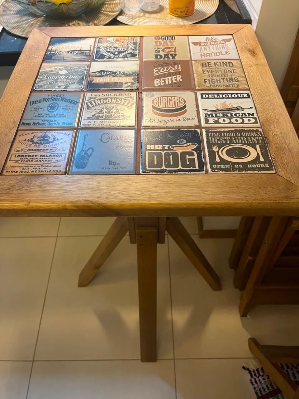 Mesa Bistrô 4 lugares