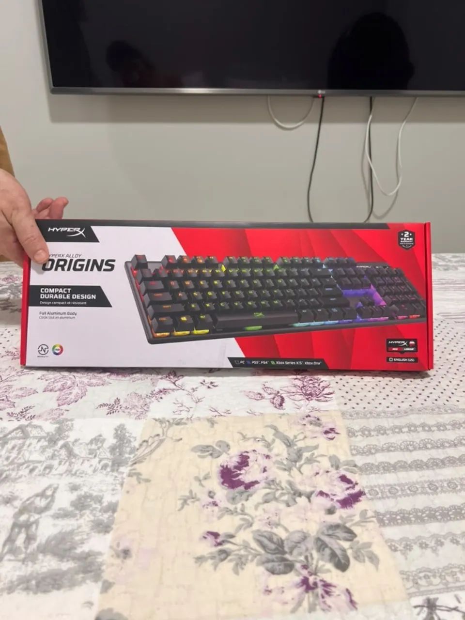 Teclado hyperx alloy NOVO - Foto 2