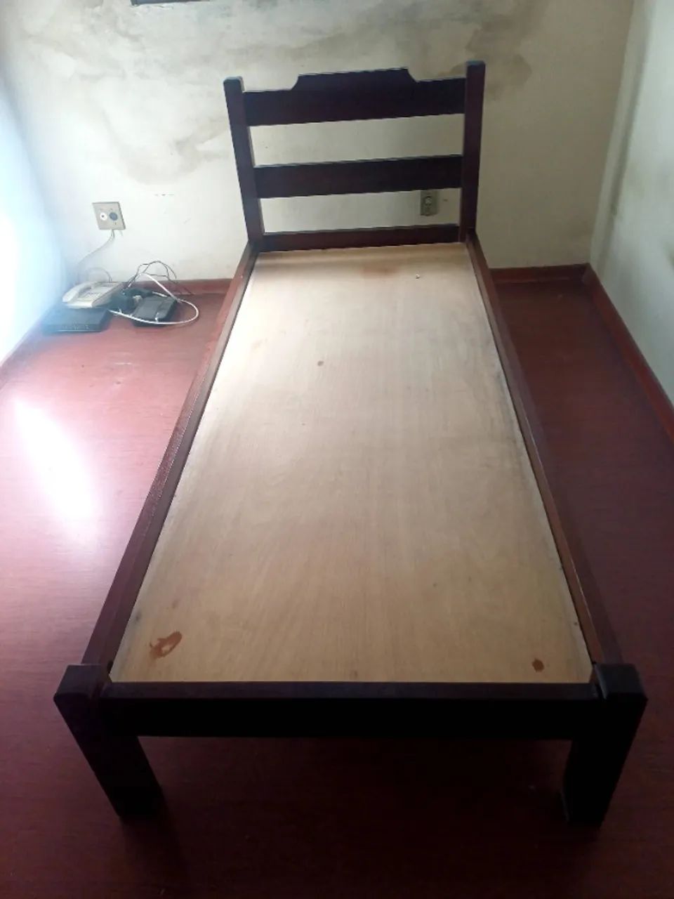 Cama solteiro sucupira. Madeira super maciça! Pesada e perfeita! - Foto 5