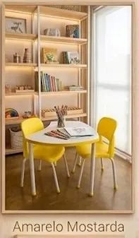 Kit de mesa infantil com cadeiras - Foto 5