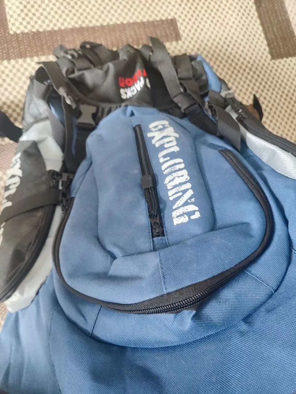 Mochila de camping 55 litros  - Foto 4