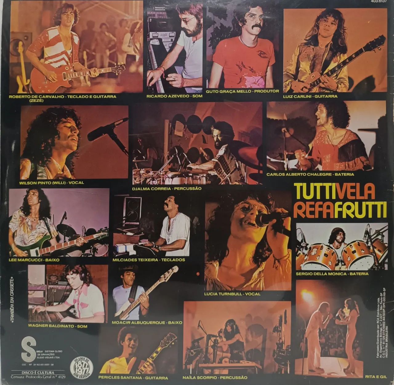 Gilberto Gil e Rita lee refestança lp - Foto 2