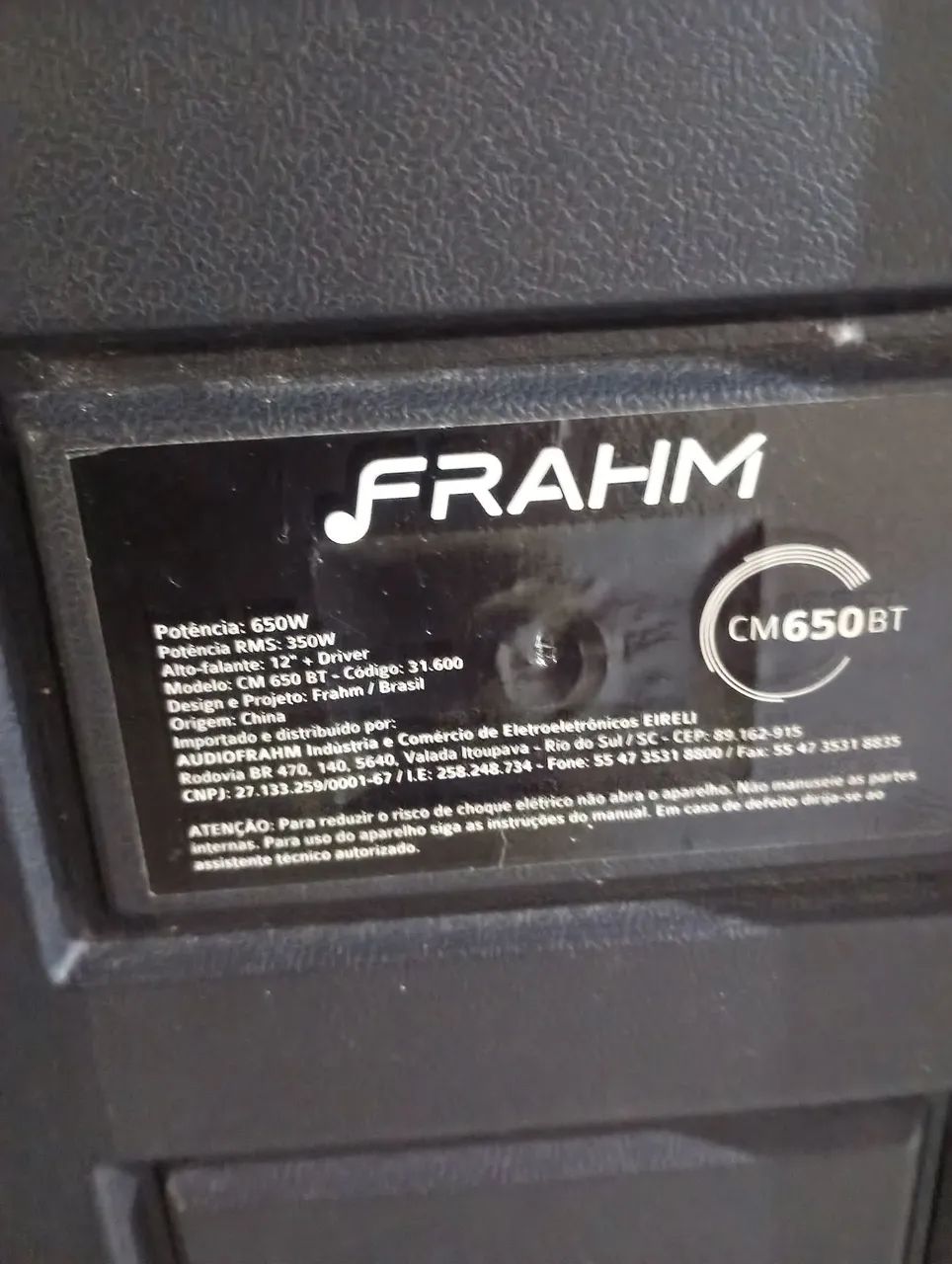 VENDER -SER ESSE CAIXA DE SOM,FRAHM - Foto 3