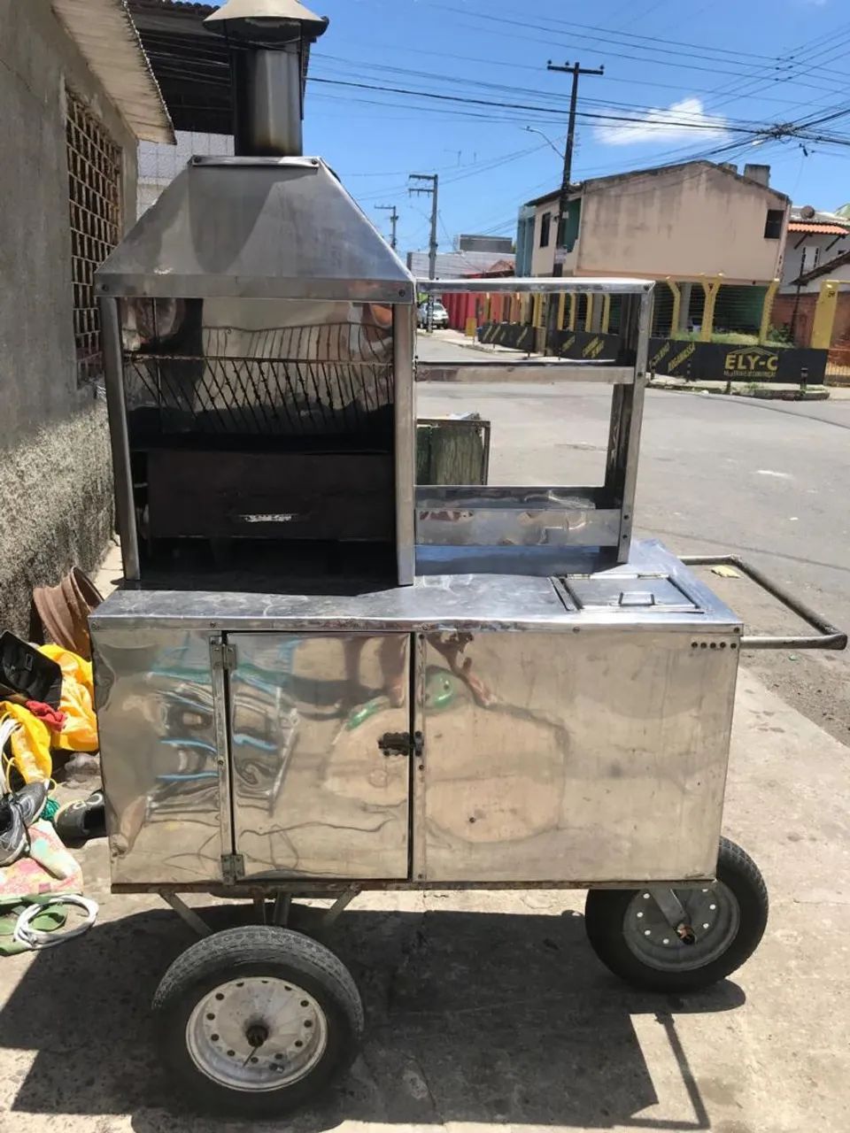 Carrinho De Espetinho No Precinho 