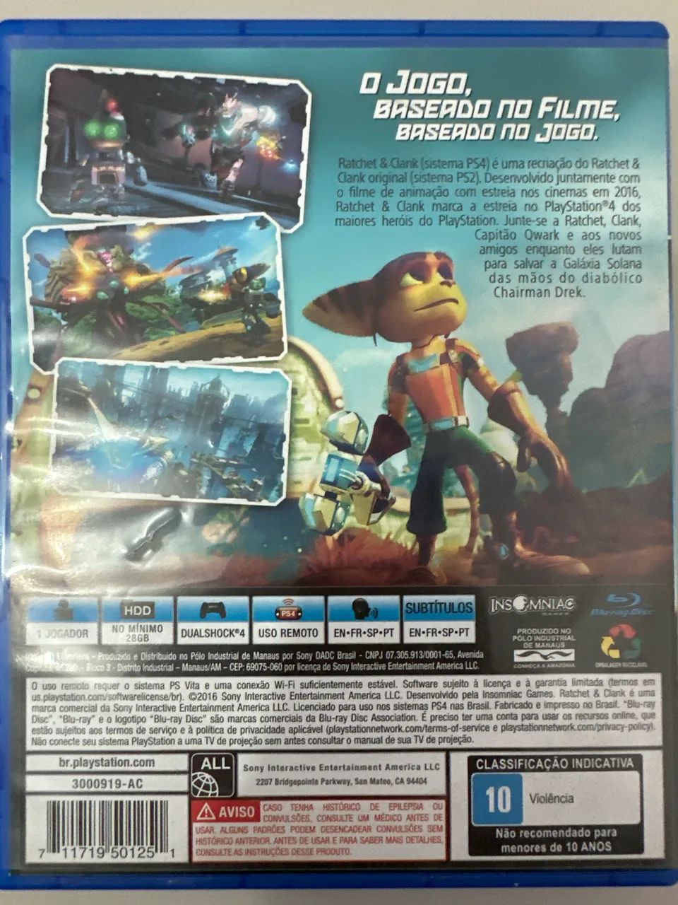Jogo RATCHET E CLANK Ps4 e Ps5 - Foto 2