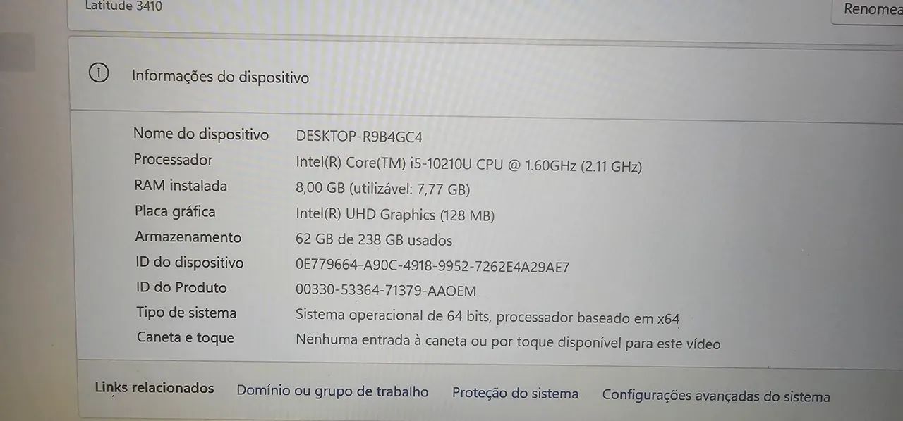 NOTEBOOK DELL I5 10° - 3 MESES GARANTIA  - Foto 5