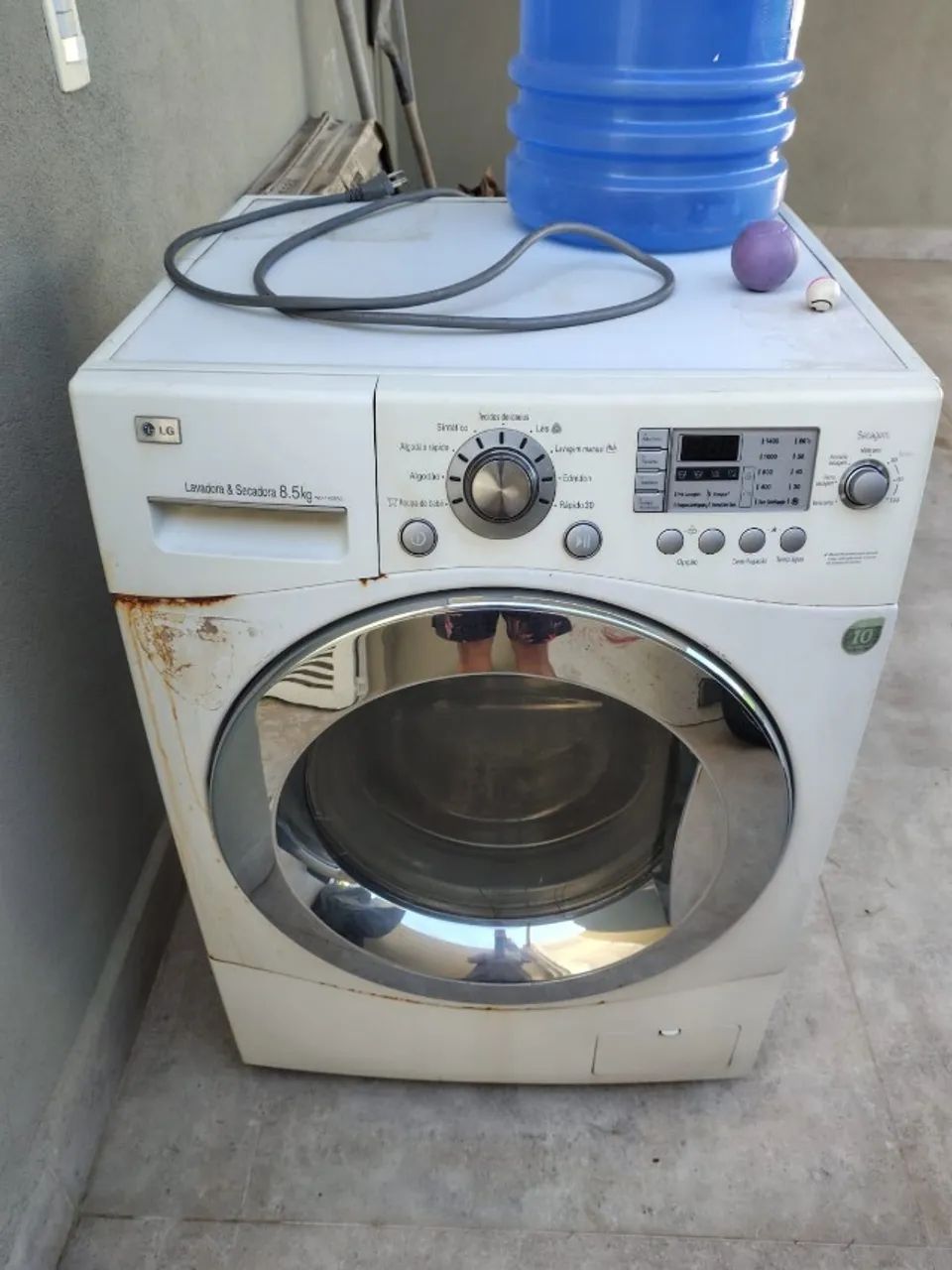 Maquina de Lavar LG com defeito