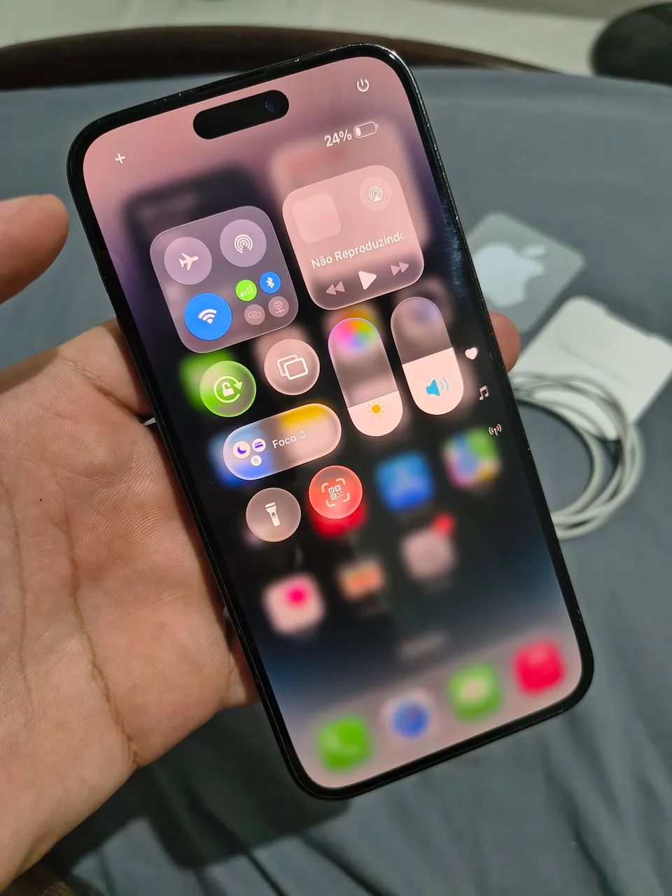 iPhone 14 Pro Max 128gb com caixa e nota  - Foto 4