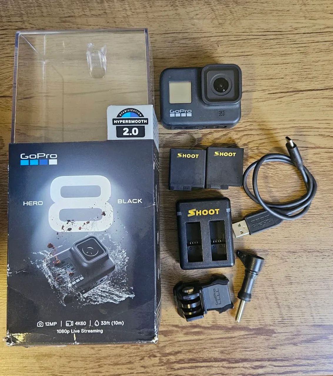 その他 GoPro hero8 GoPro HERO8 Black – Câmera de ação à prova d'água com tela