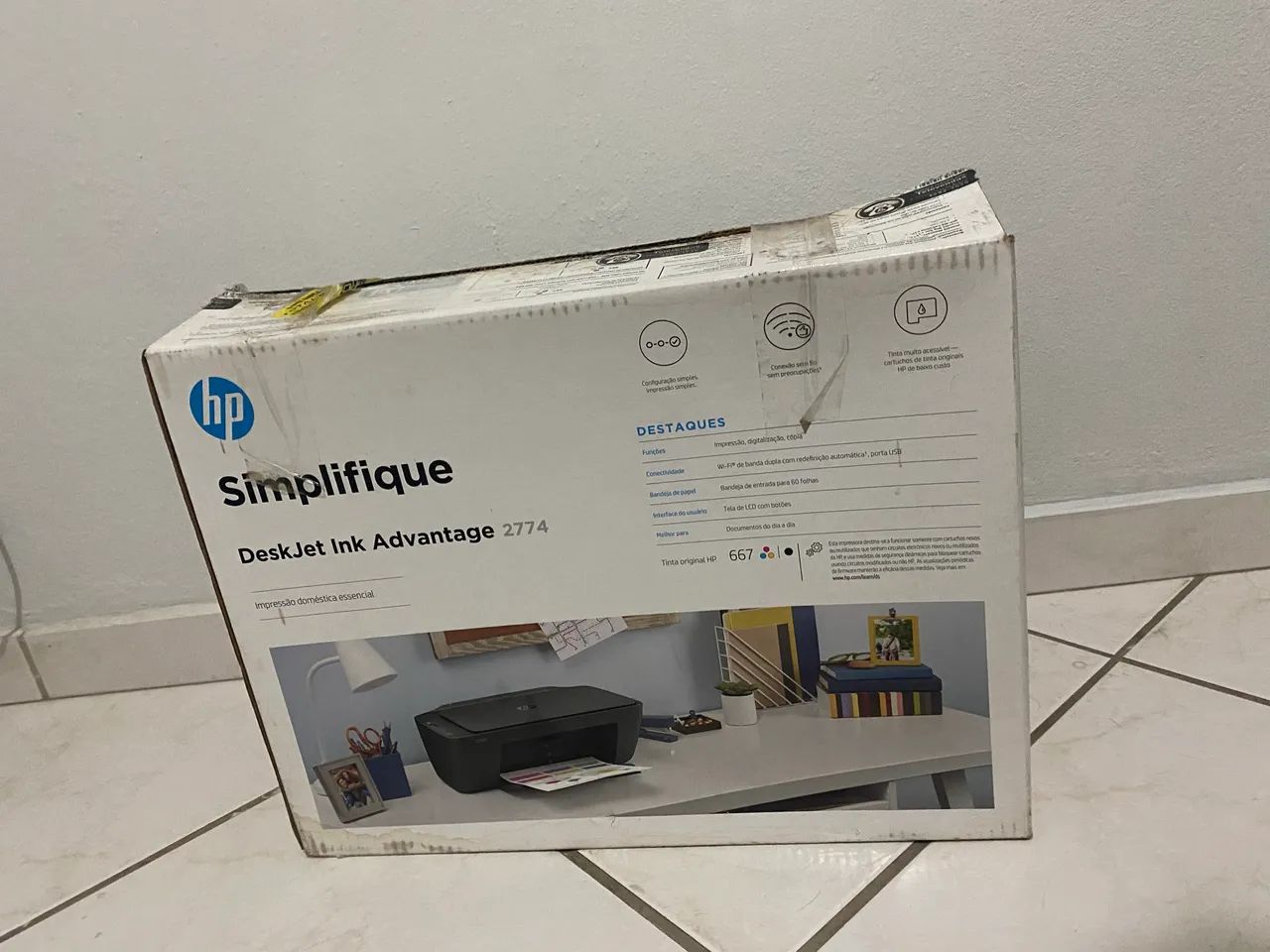 Simplifique DeskJet Ink Advantage 2774 - Foto 2