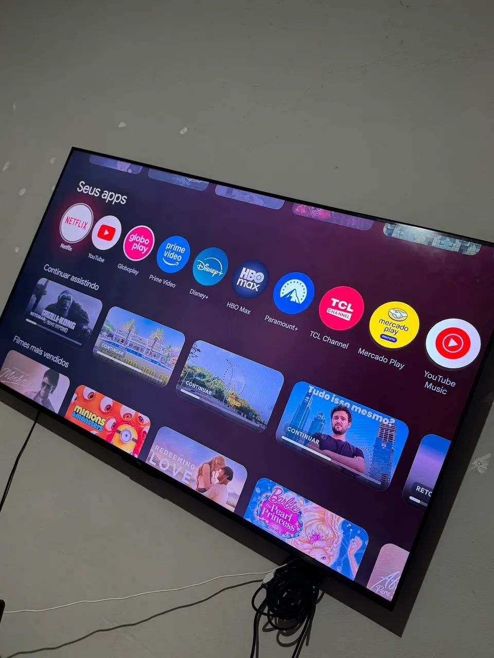 Tv TCL 55 polegadas 4K - Foto 2