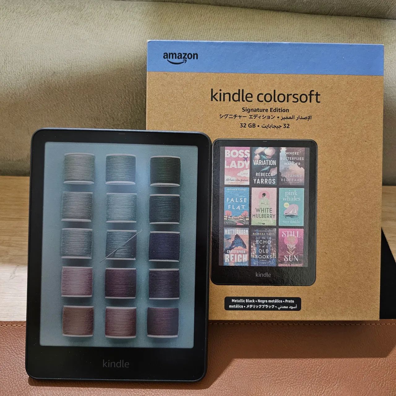Kindle Colorsoft Signature 32gb com defeito - inclui caixa e