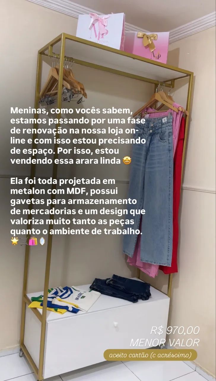 Arara em metalon e Mdf  - Foto 2