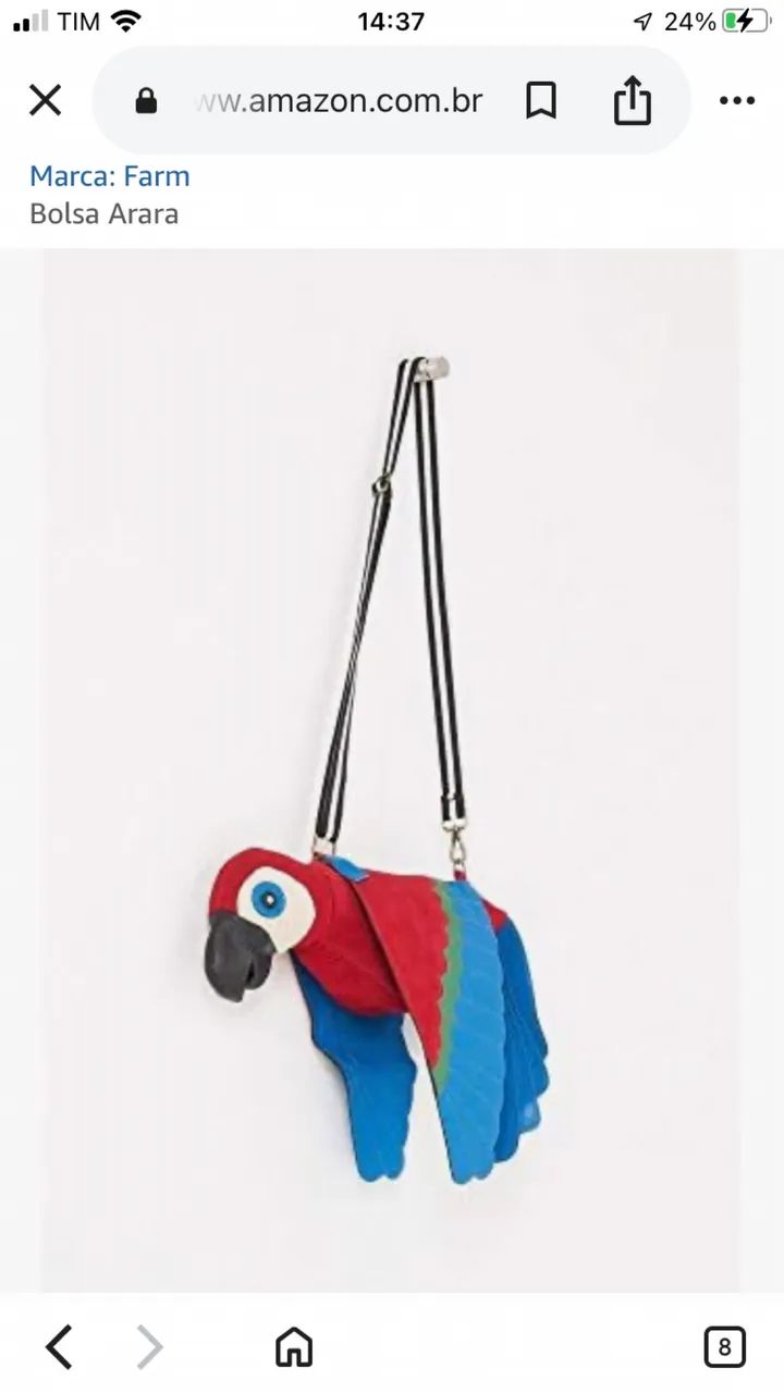 Vendo bolsa farm arara