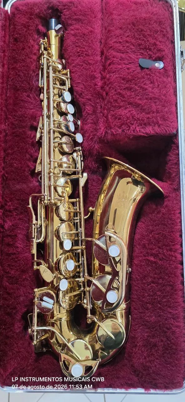Saxofone alto king 