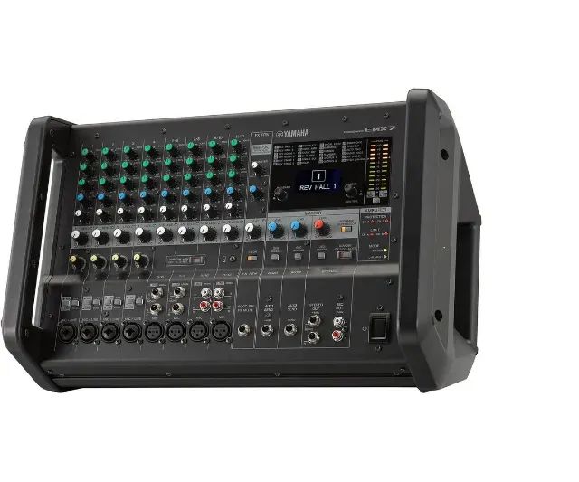 Mesa de Som Amplificada Yamaha EMX-7 - Foto 2